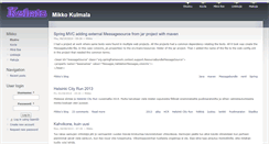 Desktop Screenshot of mikkokulmala.com